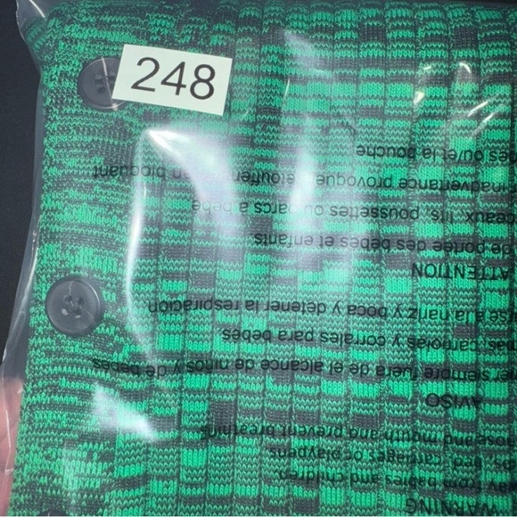 Self-Portrait Buttoned Side-Slit Rib Knitted Midi Skirt in Green - Picture 12 of 12